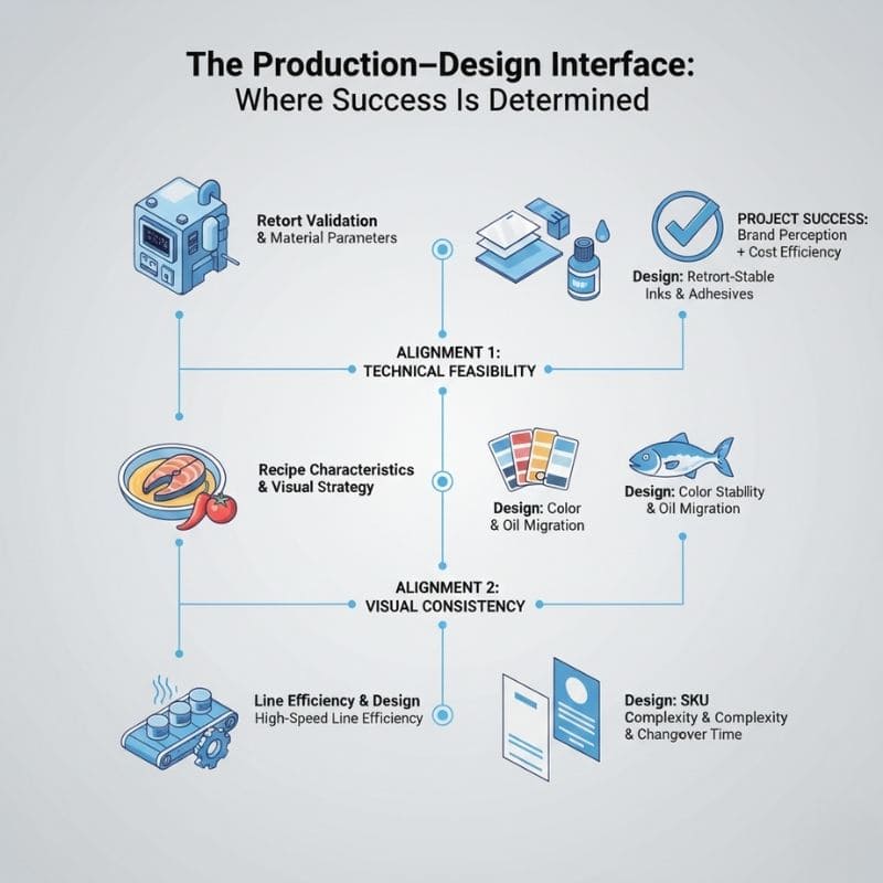 custom canned fish production and packaging design