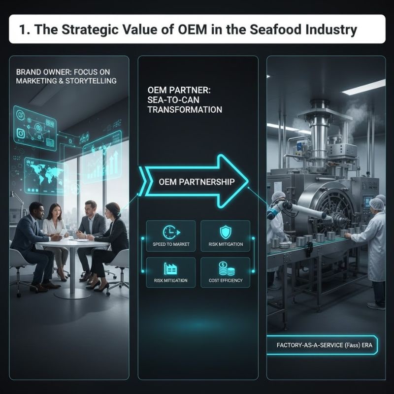 oem canned fish production